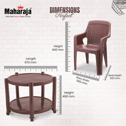 T5 Table + Safari111 Chair